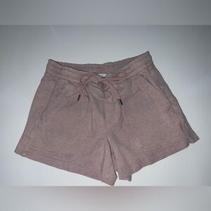 Women’s Athleta light Tan/Brown (4) Athletic Shorts Relaxed Fit